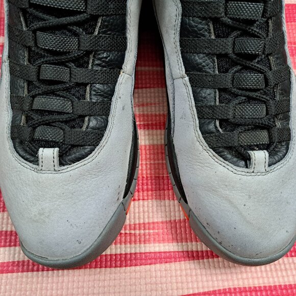 Nike Air Jordan X 10 Retro - US Men's 10.5 - Cool Grey/Infrared-Black - 310805-0 - Picture 16 of 16
